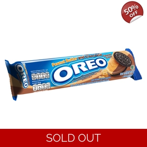 Oreo Peanut Butter and Chocolate Cookies 137g